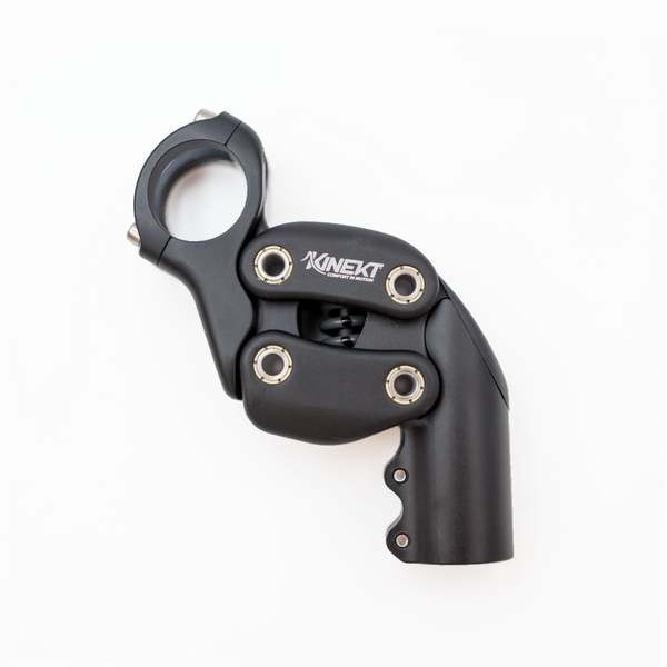 KINETT ブラック ステム　アクティブサスペンション Kinekt Suspension Stem Review: Too Springy? - CYCLINGABOUT.com